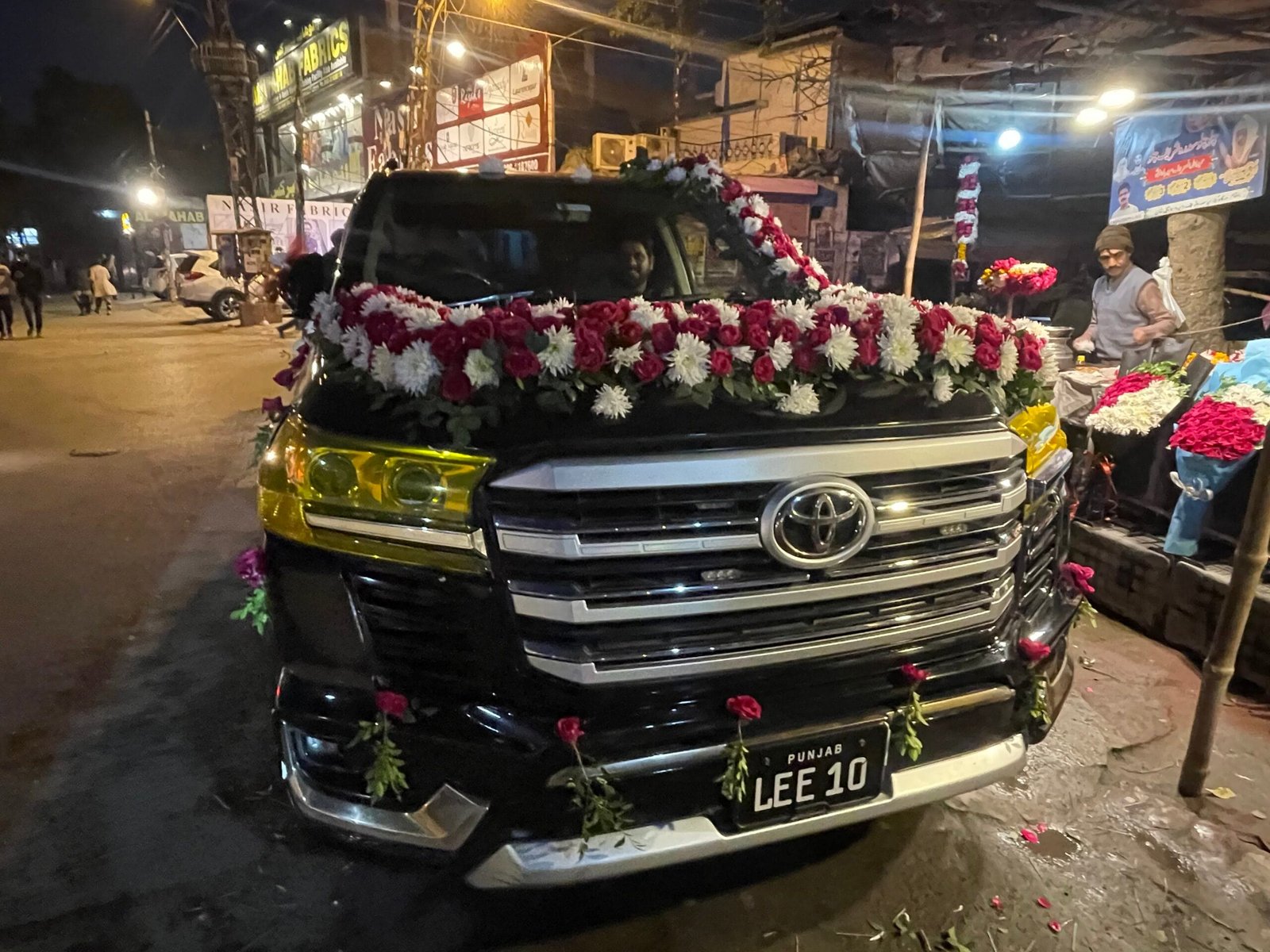 Built Proof Armored Land Cruiser V8 Rental Lahore